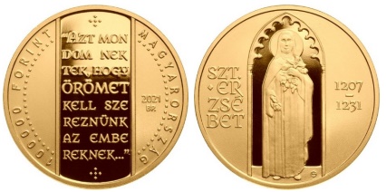 Szent Erzsébet aranyérme Szent Erzsébet aranyérme